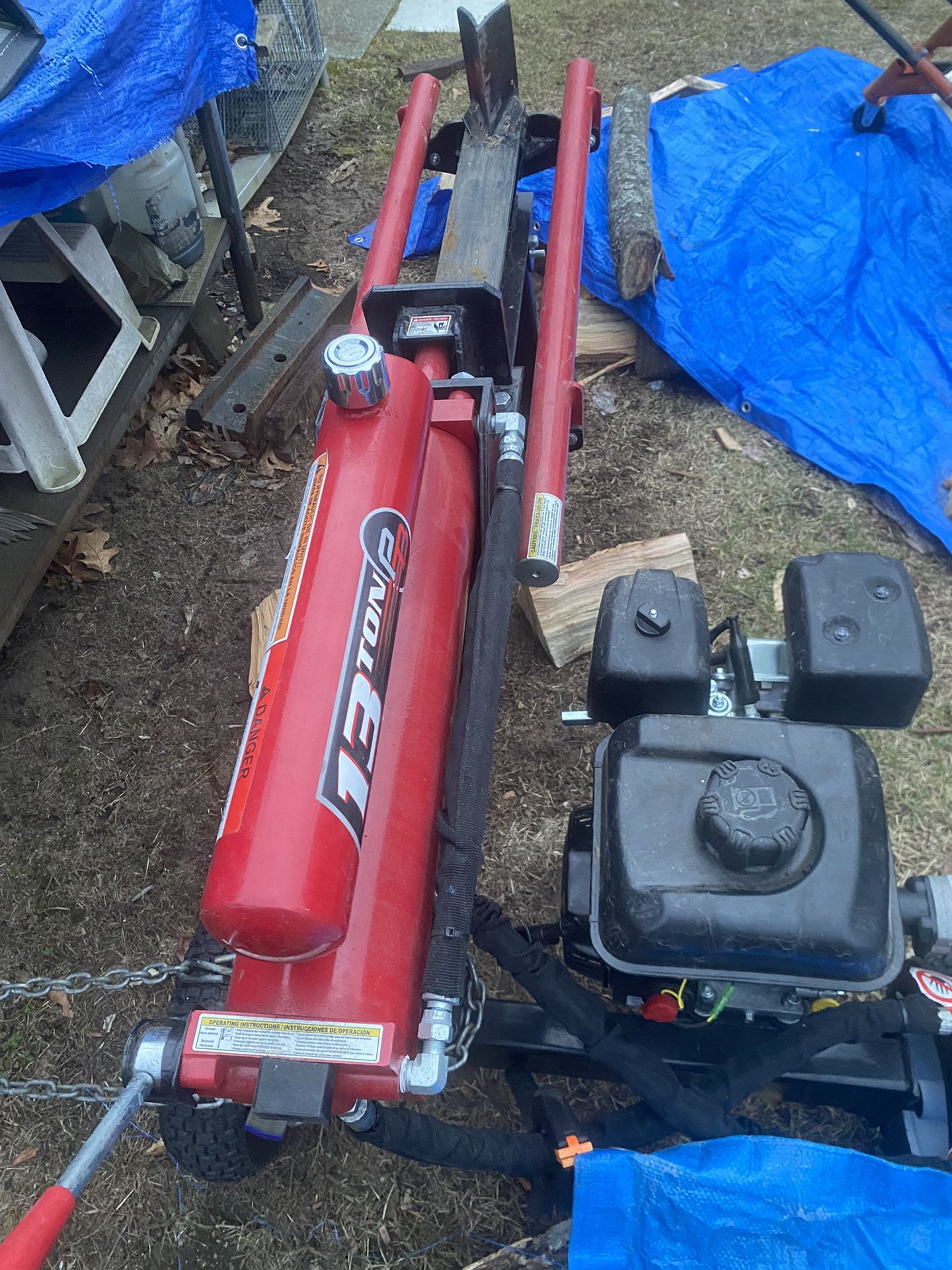 13 Ton Wood Splitter