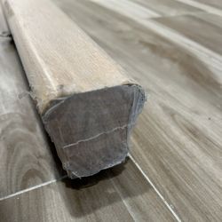 Stair Parts 12 ft. Unfinished Red Oak Handrail