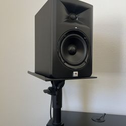 JBL Studio Monitor Speakers With Stands