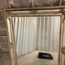 Large Mirror With Frame