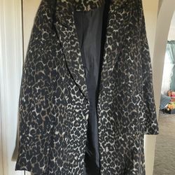 Leopard Coat Women’s 