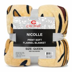 Queen size full flannel blanket