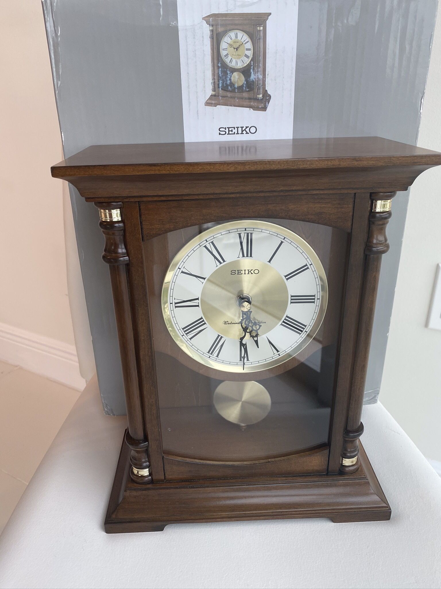Seiko Baron Mantel Clock