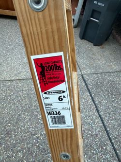 Werner 6 foot ladder