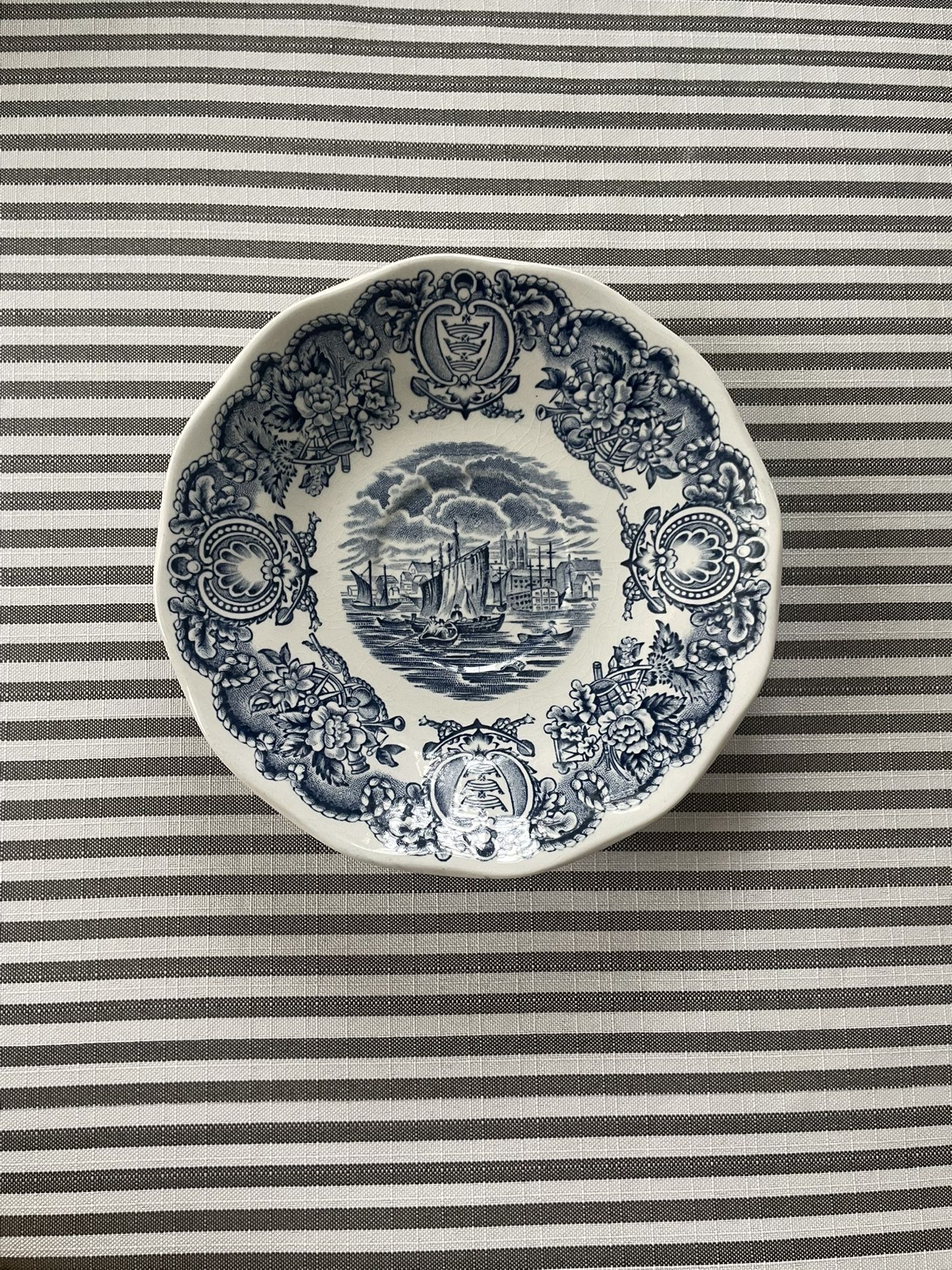 Vintage Port Of Hull Saucer