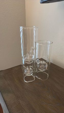 Hurricane Oil Lamp Set