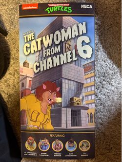 Neca tmnt the cat woman on channel 6