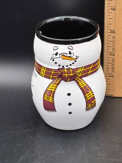Christkindlmarket Kinder Club Ceramic Snowman Mug, 2017