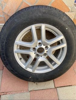 Michelin Energy Saver A/S 235/65R17 Tire on BMW Alloy Wheel