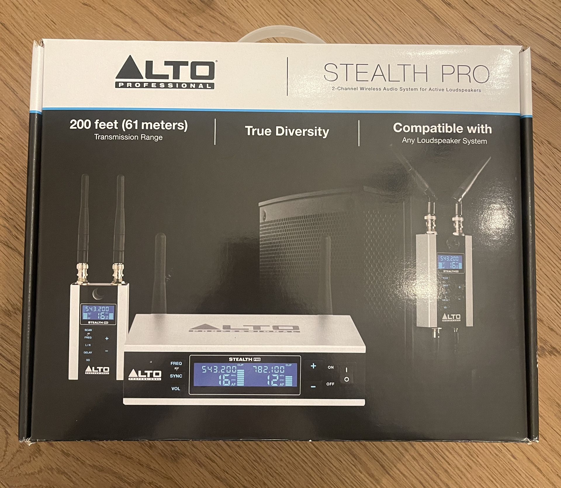 Alto Professional Stealth Pro 2 Channel Wireless Audio System