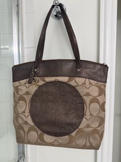Coach Signature Tote Bag
