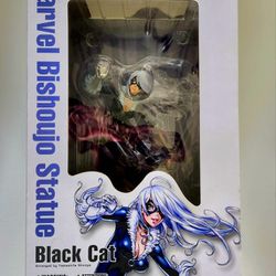 Kotobukiya BLACK CAT Marvel Shunya Yamashita Bishoujo SEALED Authentic Figure 