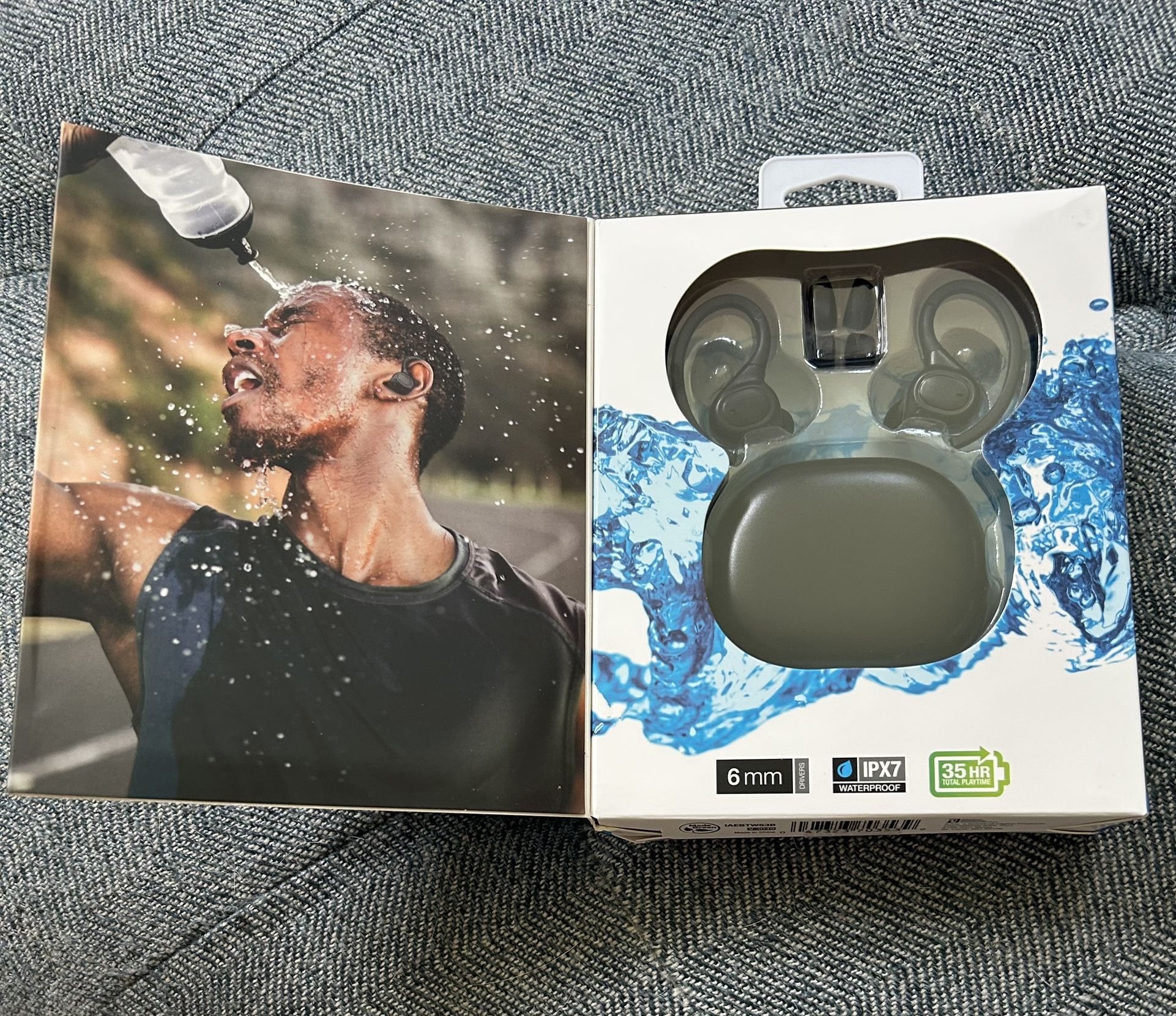 iLive Waterproof Truly Wireless Earbuds, New!