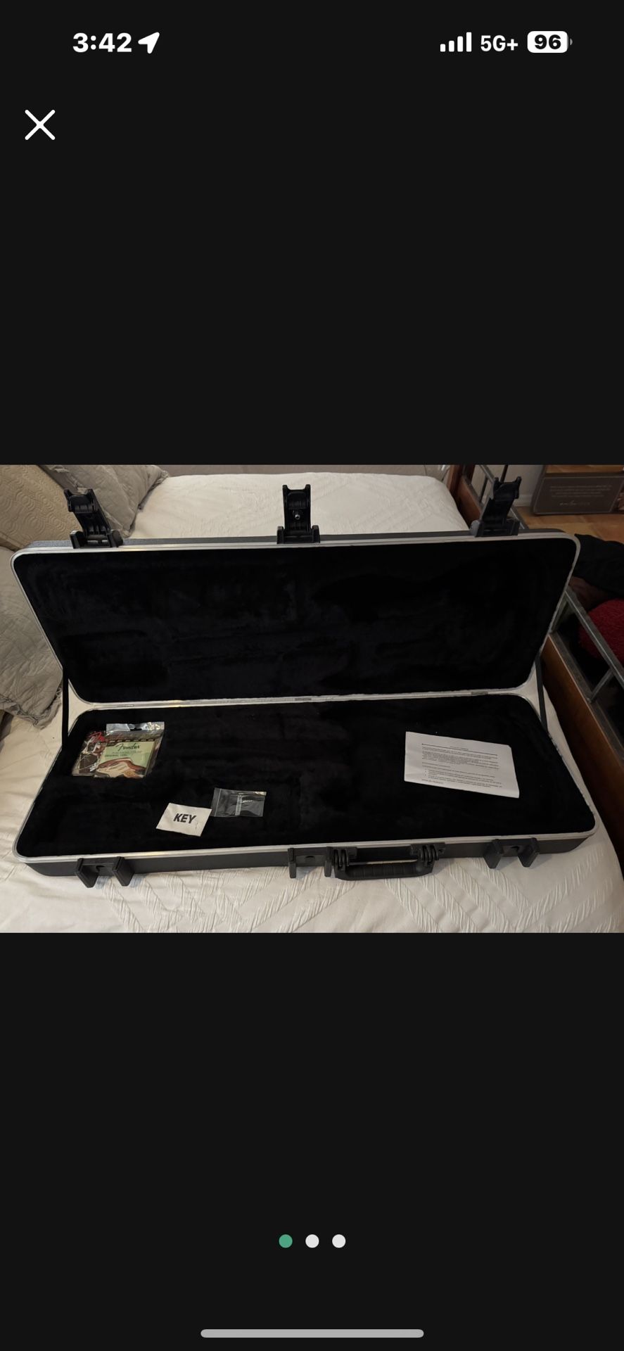 Fender Deluxe Molde Guitar Hard shell Case