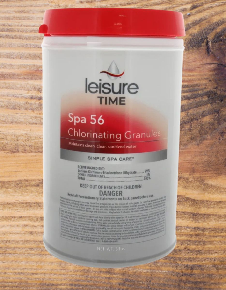 Leisure Time Chlorinating Granules, 5lb, BRAND NEW UNOPENED