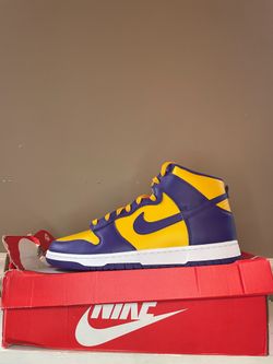Nike Dunk High Lakers size 12 Men's DD1399 500