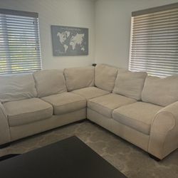 Ashley Furniture Beige Sectional Couch