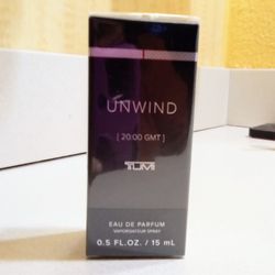 Tumi Unwind 20:00 GMT .5oz Men's Cologne 