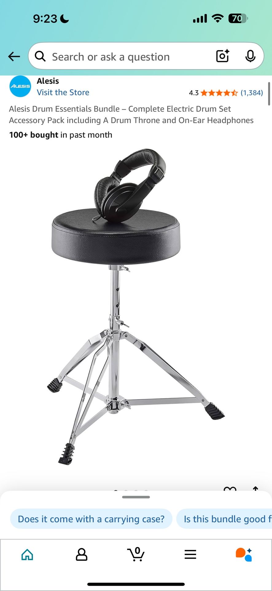 alesis nitro max electric drum kit
