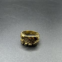 Gold Nugget Ring