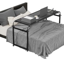 Bed Computer Desk with Wheels