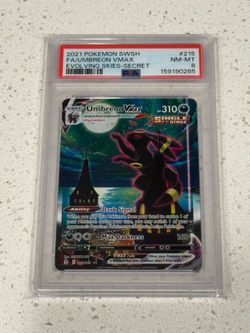 Umbreon vmax psa 8