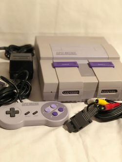SUPER NINTENDO Complete Package Deal