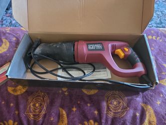 Black and decker reciprocating saw