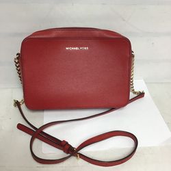 Michael Kors Hand Bag Red Color