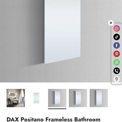 Dax Positano LED Mirror 64  In