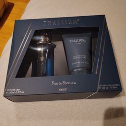 THALLIUM by Yves De Sistelle - EDT SPRAY 3.3 OZ & SHOWER GEL 3.3 OZ - MEN