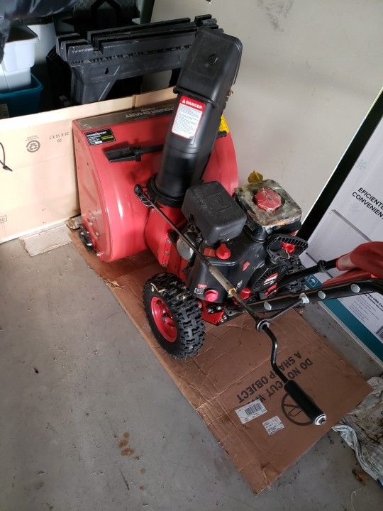 PowerSmart Two Stage Snow Thrower Blower DB7651 24" for Sale in Darien