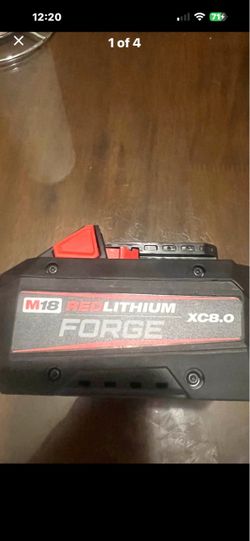 Milwaukee M18 REDLITHIUM FORGE XC8.0 Battery