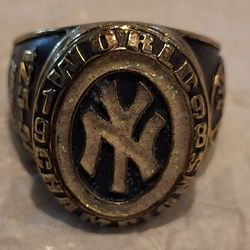 1998 New York Yankees World Champions  ring
