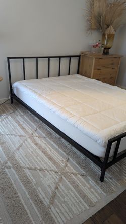 CB2 Alchemy Black Modern Bed