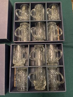 Stunning Crystal Tea Glasses Sets 