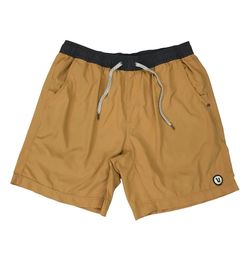 Vuori Kore Shorts Mens Large L Yellow 7” Inseam Lined Gym Running Training V302