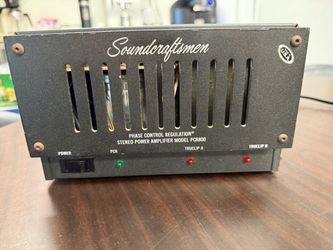 The Soundcraftsmen PCR800 2-channel MOSFET power amplifier
