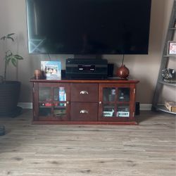 TV Stand Cherry Wood