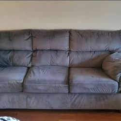 Grey Fabric Couch