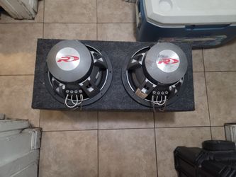 Type R 12" Alpine subwoofer with ported enclosure