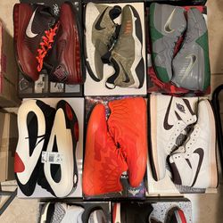 Shoes For Sale Nike Basketball Kyrie PG LeBron Adidas Harden Puma Melo Jordan Retro Jordan 3 Jordan 4 