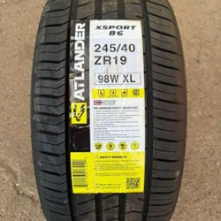 245/40/19 Llantas