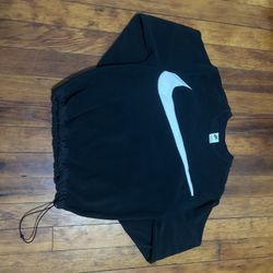 Black Nike Logo Crew Neck