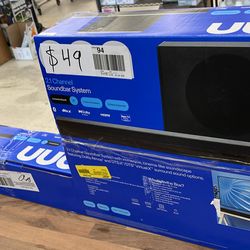 ONN 2.1 Wireless Soundbar speaker subwoofer