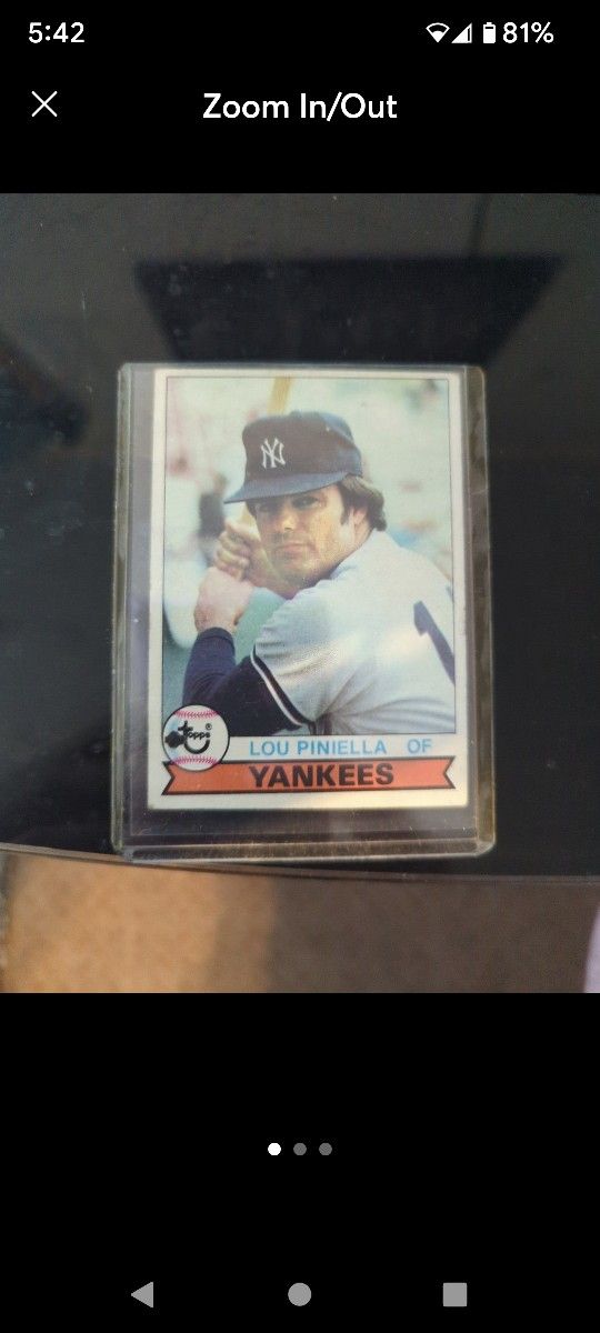 1979 Lou Pinellas Baseball Card