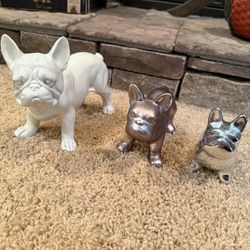 French Bulldog Statues