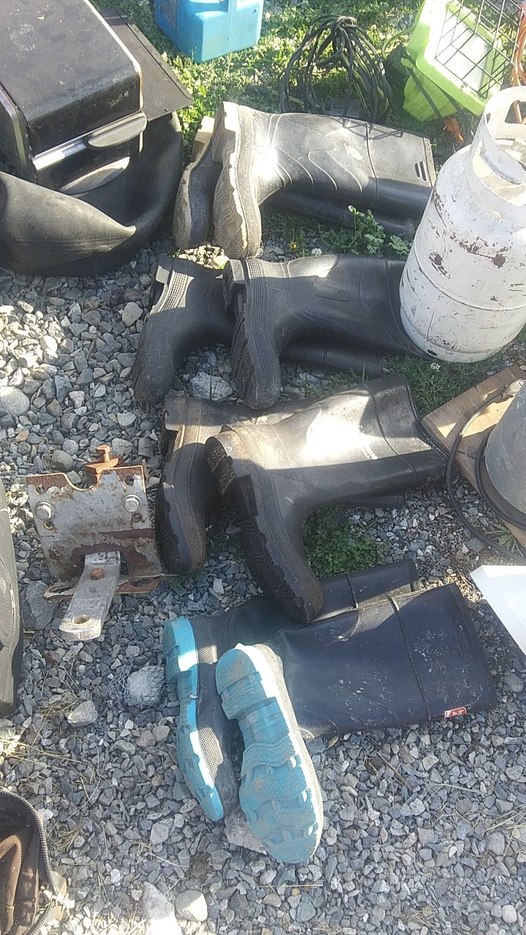 Still available, Rubber boots