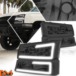 Silverado 03-06 New Smoke Headlights 