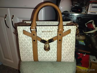 Michael Kors MK Signature Satchel Handbag